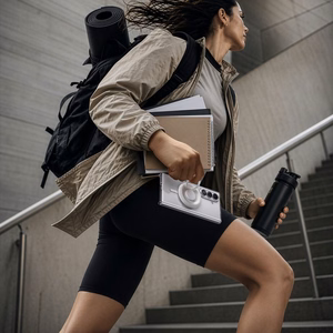 Spigen AirSkin Zero MagFit dėklas, skirtas Samsung Galaxy Z Fold8 Ultra – skaidrus ir baltas