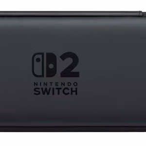 NINTENDO N2P401 dėklas Nintendo Switch 2 konsolei su apsaugine plėvele, juodas
