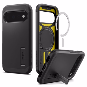 Spigen Tough Armor Mag MagSafe dėklas, skirtas Google Pixel 11, juodas