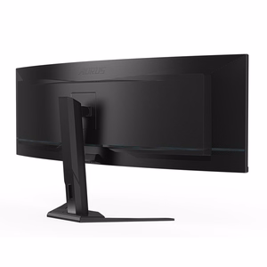 GIGABYTE CO49DQ OLED išlenktas žaidimų monitorius - 5120x1440 (DQHD), 1800R, 144Hz, 0.03ms, KVM, FreeSync Premium Pro, HDMI 2.1