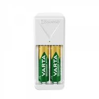 VARTA Mini įkroviklis 57656 + 2 vnt. įkraunamų baterijų R6 (AA) 2100mAh