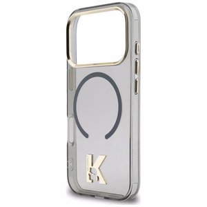 Karl Lagerfeld IML K Head Logo MagSafe Dėklas for iPhone 17 Pro Max - juodas