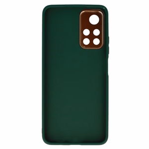 TEL PROTECT Luxury dėklas telefonui Xiaomi Redmi Note 11 5G/Note 11S 5G/Poco M4 Pro 5G tamsiai žalias