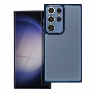 VARIETE dėklas telefonui SAMSUNG S23 Ultra tamsiai mėlyna