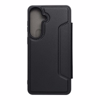 RAZOR knygos tipo dėklas SAMSUNG S26 Edge telefonui, juodas