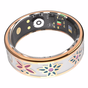 Forever Smartring Botanical SR-101 rožinis auksas dydis 8