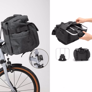 Rockbros H46 Backpack Saddlebag Handlebar Bag - Gray