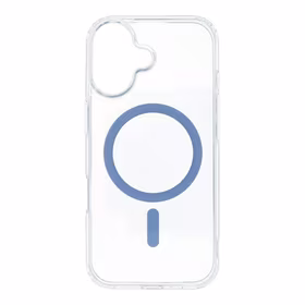 Drop Glue spalvingas magnetinis dėklas telefonui, suderinamas su MagSafe, skirtas IPHONE 17, šviesiai mėlynas