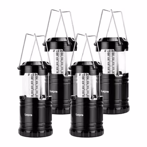 Camping lantern LEPRO PR330040-2, 4 pcs