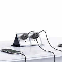 USAMS SET Laidas USB į USB-C 3A 1.2m Fast Charging plieninis 30 vnt. SJ718ZJ01 (US-SJ718)