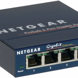 Netgear GS105 – nevaldomas gigabitinis eterneto komutatorius, mėlynas