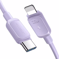 USB Laidas Joyroom "S-CL020A14" violetinis "Type-C / Lightning" 120cm (iki 20W)