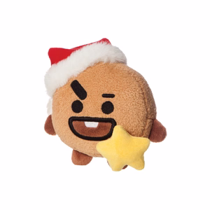 Line Friends BT21 SHOOKY Winter pliušinis talismanas, 11 cm