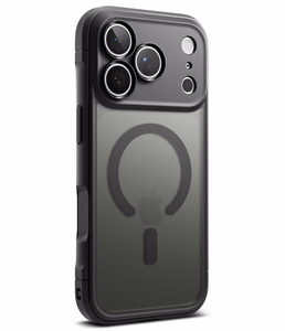 Ringke Fusion Bold Magnetic MagSafe dėklas iPhone 18 Pro / 17 Pro, matinis juodas