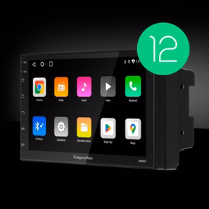 Automobilinis radijas Kruger&Matz KM2010 su CarPlay/Android Auto