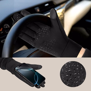 Tech-Protect WG01 Gloves with Touch Tips M - Black