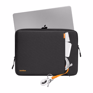 TOMTOC Defender-A13 13" MacBook dėklas (juodas)