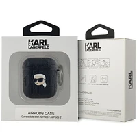 Karl Lagerfeld Monogram Karl Head dėklas AirPods 1 / 2 - juodas
