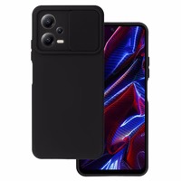 Camshield Soft dėklas telefonui Xiaomi Redmi Note 12 5G/Poco X5 juodas