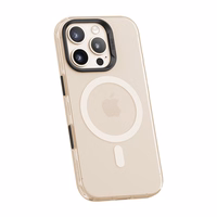 Benks Magnetinis Lucid Armor Dėklas (C066) Iphone 16 Pro Max auksinis (Kameros Valdymo Mygtukas)