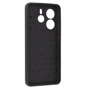 Tel Protect Carbon Elite dėklas telefonui Xiaomi Redmi Note 14 5G juodas