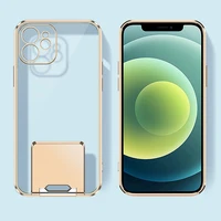 TEL PROTECT prabangus dėklas su stovu skirtas iPhone 11 Pro – violetinis