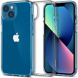 Spigen Ultra Hybrid iPhone 13 dėklas telefonui - skaidrus