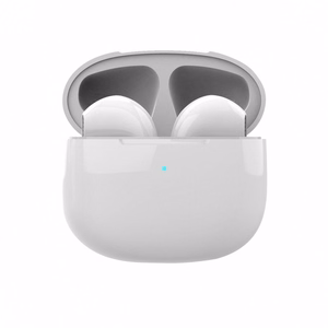 ART belaidės ausinės Bluetooth TWS + docking stotis Lightning AP-TW-B1 balta