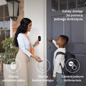 Yale 05/303000/BL Smart Keypad 2 – skaitmeninė klaviatūra su pirštų antspaudų skaitytuvu, juoda