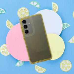 MATRIX skaidrus dėklas telefonui XIAOMI Redmi Note 14 PRO 4G geltonas