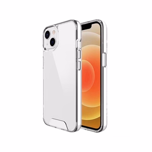 Hybrid Crystal case for iPhone X / XS transparent big hole