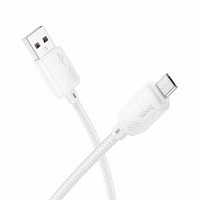 Kabelis USB A į Micro USB Hoco 2,4A 1 m X113 baltas