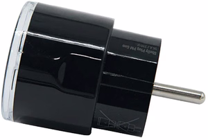 "Shelly Plug PM Gen3 Matter 13A" išmanusis kištukinis lizdas, juodas