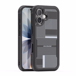 Чехол Dux Ducis Shld для Apple iPhone 17 чёрный узор Umbra