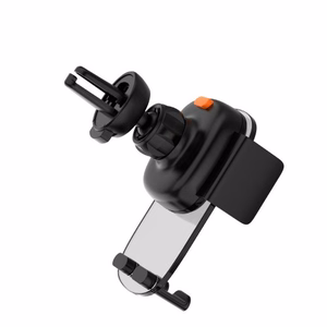Automobilinis laikiklis Dudao F8 Max juodas (ne magnetinis / ventiliacijos grotelės)