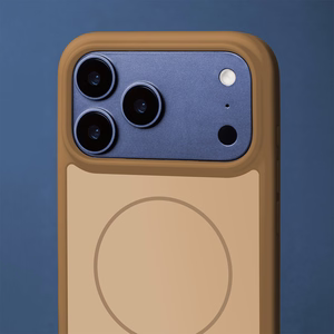 Frame Thin Mag dėklas for iPhone 12 / 12 Pro 6,1" rudas