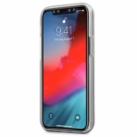 Guess GUHCP12S3D4GGBP iPhone 12 mini 5.4" mėlyna-rožinė/mėlyna ir rožinė kietas dėklas 4G 3D rašto kolekcija