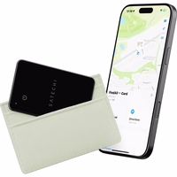 Lokatorius, suderinamas su "Apple Find My Satechi" piniginės kortelės forma ST-LFAWCK juoda