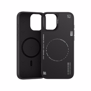 Benks Dynamic Minimalistinis dėklas Iphone 16 juodas