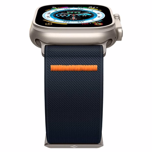 Spigen Fit Lite Ultra dirželis Apple Watch 4/5/6/7/8/9/SE/Ultra (42/44/45/49 mm) - tamsiai mėlynas