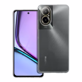 Skaidrus dėklas telefonui 2 mm REALME C67 (kameros apsauga) permatomas