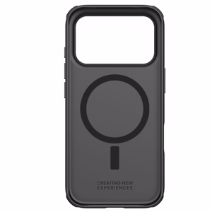 Nillkin Super Frosted Shield Pro Magnetinis dėklas telefonui suderinamas su MagSafe iPhone 17 Pro - juodas
