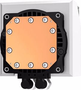 DeepCool LT520 WH procesoriaus „viskas viename“ skystasis aušintuvas 12 cm baltas 1 vnt.