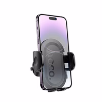 HOCO automobilinis laikiklis oro angai H53 juodas