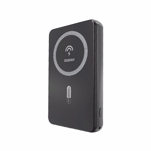 Dudao K14S magnetinė 20W 5000mAh 1x USB-A 1x USB-C juoda išorinė baterija