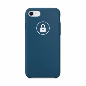 Dėklas "Silicone Case" skirtas iPhone 7 Plus (8 Plus) / Cosmos Blue / su įpakavimu