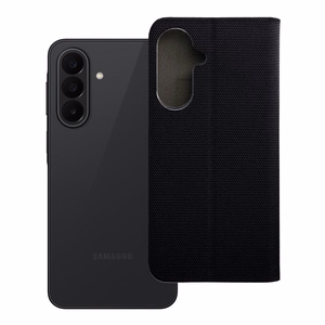 Atverčiamas dėklas skirtas Samsung A27 Sensitive Book juodas