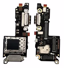 Lanksčioji jungtis Xiaomi 14 su įkrovimo kontaktu ir mikrofonu, SIM kortelės kontaktu originali (service pack)