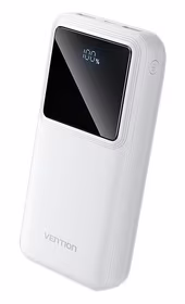 Vention išorinė baterija 20000mAh, 22.5W, balta