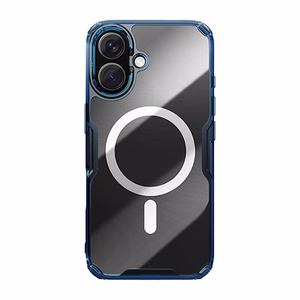 Nillkin Nature TPU Pro Magnetinis dėklas iPhone 16 Plus (mėlynas)